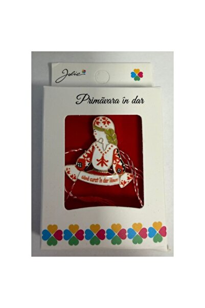 Flippy Martisor Brosa Mica in Cutie, Dimensiune Brosa 2.5-3 cm, Material Meta...