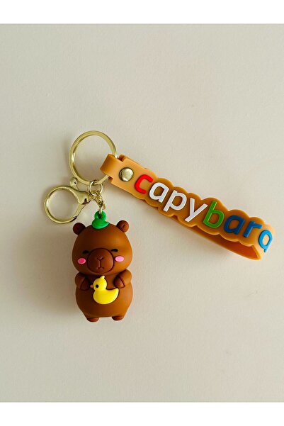 KAYLANIN DÜNYASI Capybara Keychain – Gift, Birthday Gift,