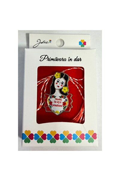 Flippy Martisor Brosa Mica in Cutie, Dimensiune Brosa 2.5-3 cm, Material Meta...