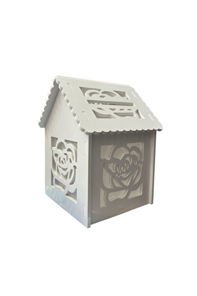 MIKKA STYLE Gift Box House Rose 22.5x19x28cm