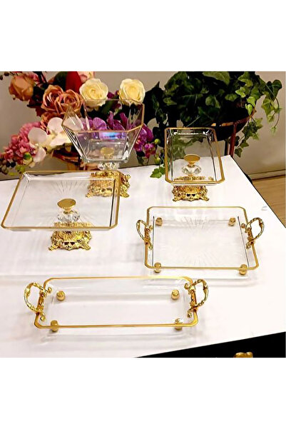 alfafe home 5 parça klasik ayak sunum seti