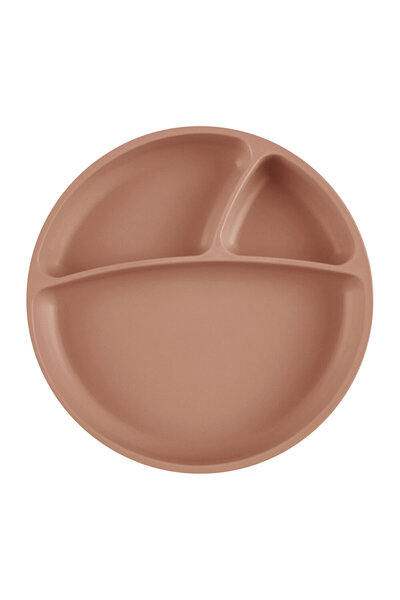 MATMEL Portion Vacuum Food Plate Woody Brown (4 Pcs)