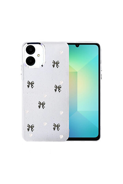 Twin Store غطاء جالاكسي A07 4G بنمط الفيونكة - نمط 8