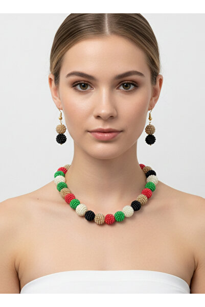 Gistoria Böğürtlen Boncuk Kolye