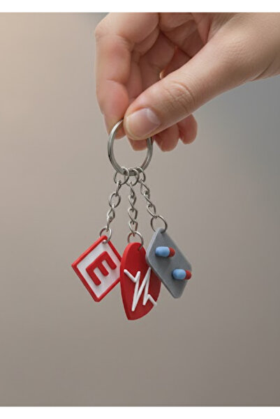 Elmas Dudu Eczacılara Özel Mesleki Anahtarlık & Çanta Aksesuarı