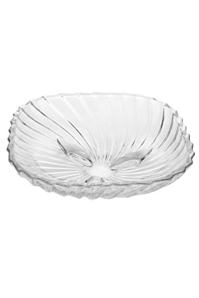 DECOGOLD Square Glass Serving Plate