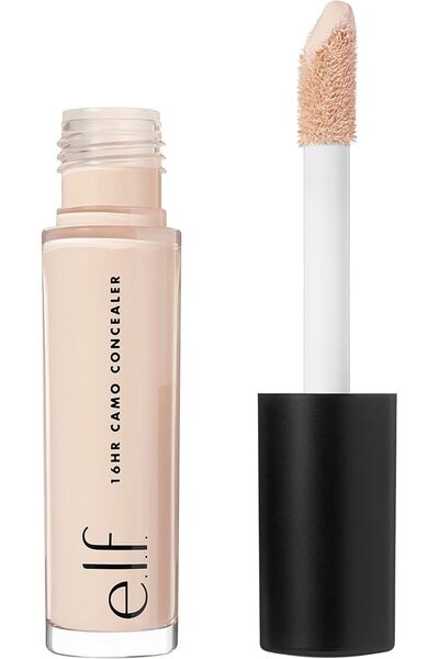 e.l.f cosmetic . 16HR Camo Concealer, Full Coverage & Highly Pigmented, Matte Finish, Light Ivory, 0.203 Fl Oz
