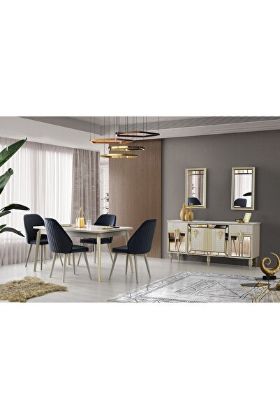 AYDINEV MARSİLYA MDF YEMEK ODASI TAKIMI