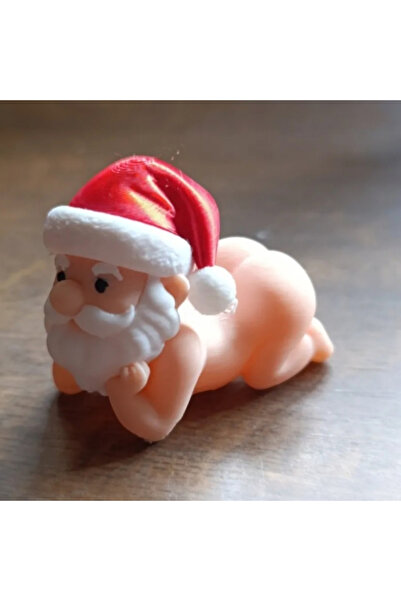 hivhestın Yılbaşının En Komik Hali: 4'lü Poz Veren Bebek Noel Baba Figür Seti...