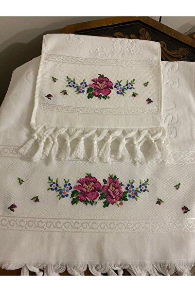 STİLVOLLES Kanaviçe Havlu Takımı