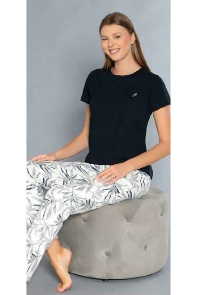 BAŞAKSU COLLECİTON Başaksu Cotton Pajama Set 2338