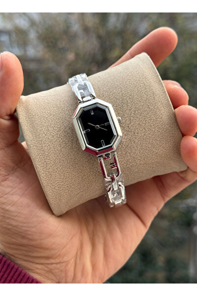 Tulpar New Season Special Chain Design Cord Octagonal Case Women's Wristwatch