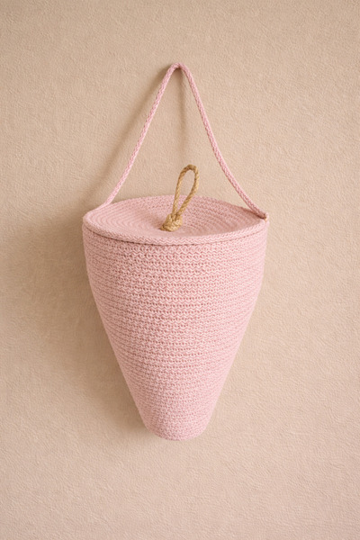 ÖRGÜM Suport pentru pungi Coș organizator pentru pungi cu capac decorativ 30x...