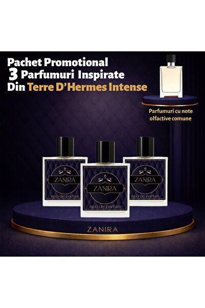 Zanira Promotional Set of 3 Perfumes 035 – Inspired by Terre D'Herrnes Intense