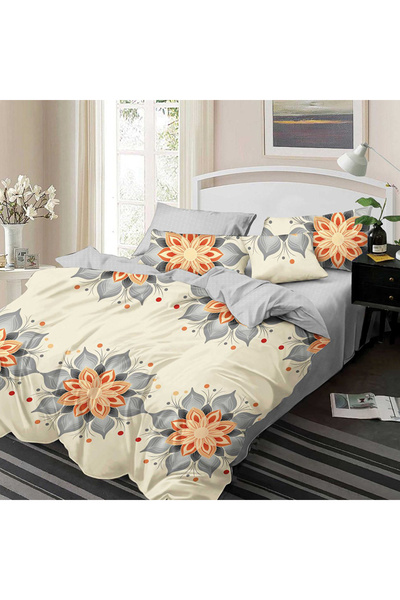 Pucioasa Bed linen for double bed 2 people Pucioasa, 6 pieces, Finet, DREAM-0144