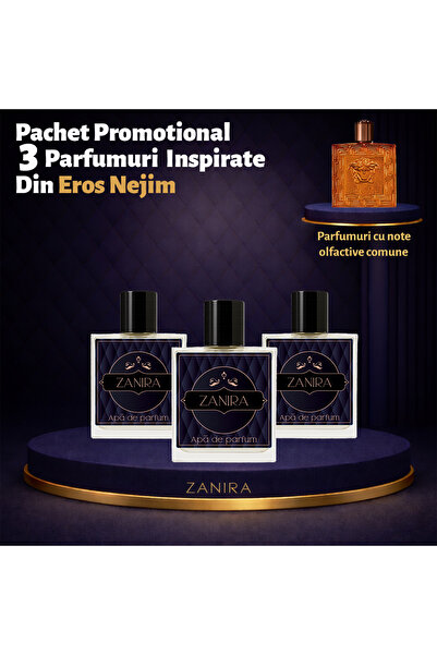 Zanira Promotional Set of 3 Perfumes 055 – Inspired by Eros Nejim