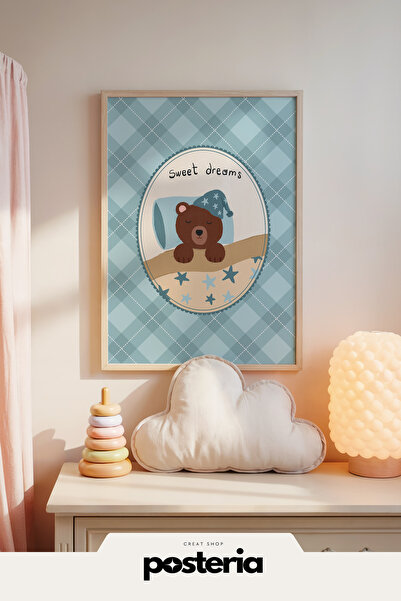 Posteria İskandinav, Bebek Ve Çocuk Odası, Bohem Çocuk Odası Dekoru, Çocuk Od...