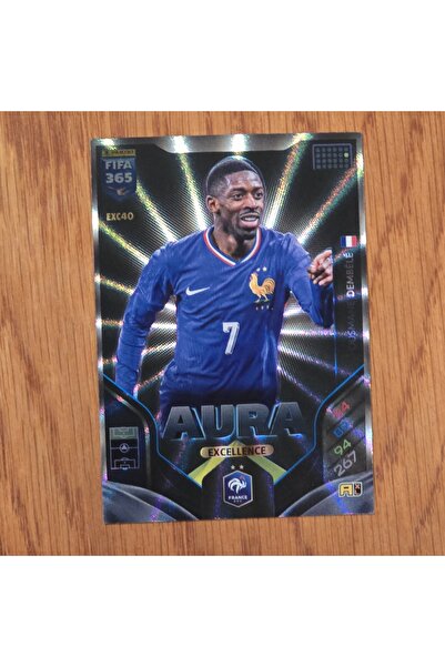 Panini بطاقة لعبة أوسمان ديمبيلي إكسيلانس أورا 2026 EXC40