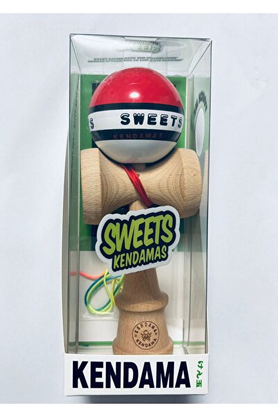 OEM Sweets Kendama Rosu Rulment si Ata de rezerva