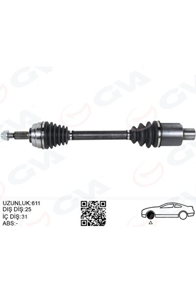 GVA On Aks Sag Komple Dacıa Duster 10 4x4 6ileri