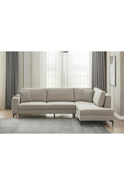 Vivense NESA KÖŞE KOLTUK, SAĞ KÖŞE, KREM