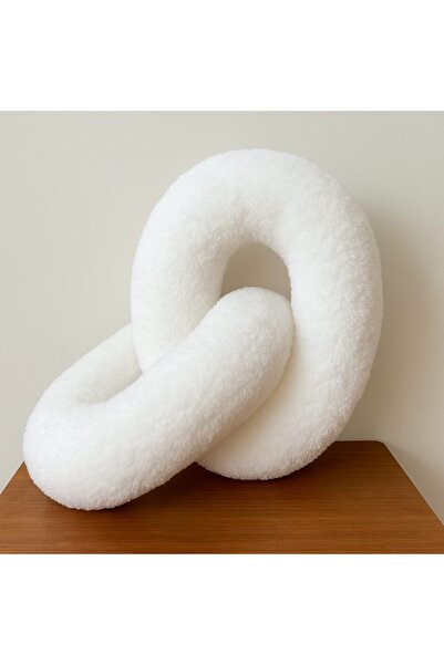 Yastıkland ZİNCİR ŞEKLİNDE PELUŞ DEKORATİF YASTIK