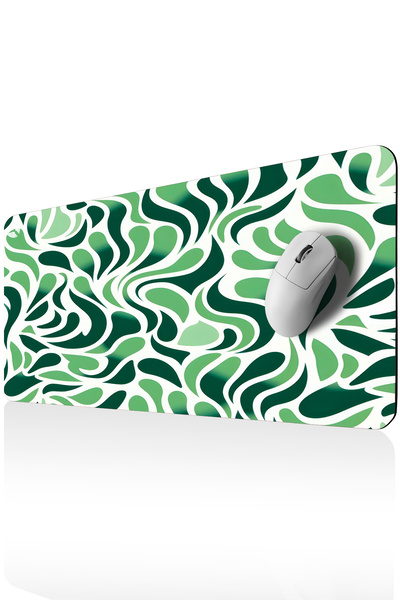 GoLite Classic - 70x30 Leaf - Gaming Oyuncu Mouse Pad Kaymaz Taban Büyük Ped Klavye Fare Altlığı Mousepad