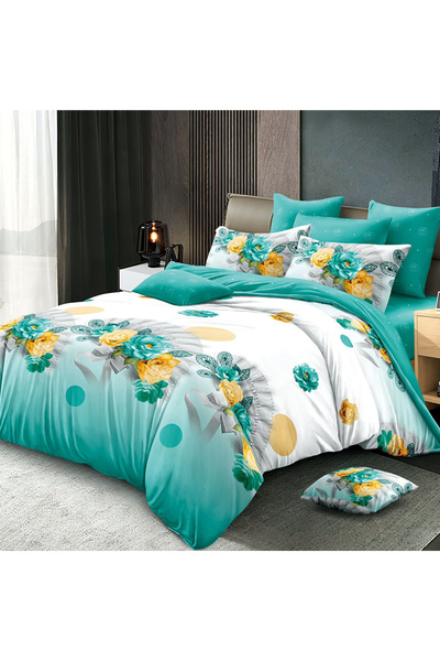 Pucioasa Bed linen for double bed 2 people Pucioasa, 6 pieces, Finet, DREAM-0196