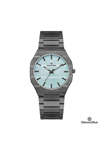 Diamond Blue Diamond Blue men's watch, gray strap and blue dial, distinctive and unique in every detail.