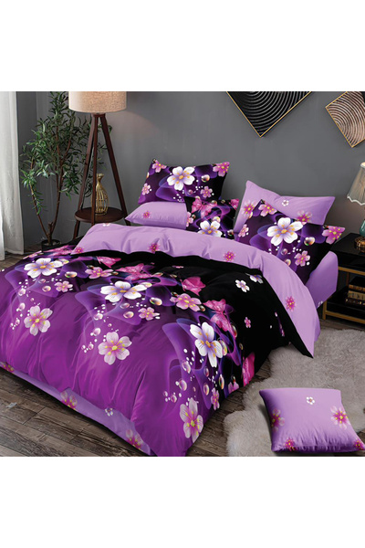 Pucioasa Bed linen for double bed 2 people Pucioasa, 6 pieces, Finet, DREAM-0185