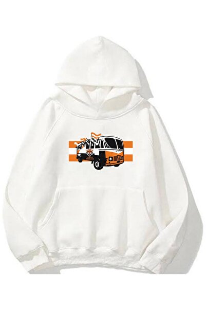 Bestteks تي شيرت رياضي باللون البرتقالي والأبيض لمشجعي فريق ديبلاسمان أوتوبس