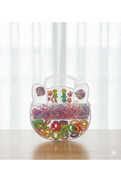 Renkli kids Set de catarame pentru fete și adolescenți cu geantă și cutie