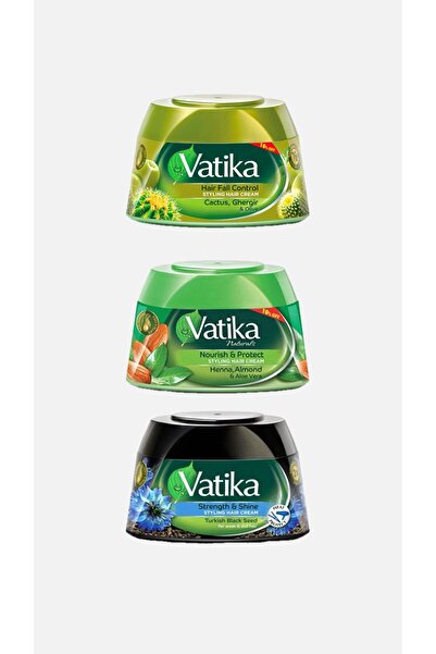 Vatika Hair Conditioner 125ml 3-Pack Combo