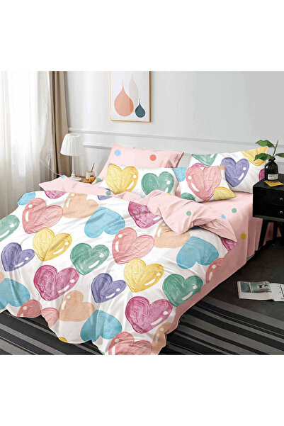 Pucioasa Bed linen for double bed 2 people Pucioasa, 6 pieces, Finet, DREAM-0214