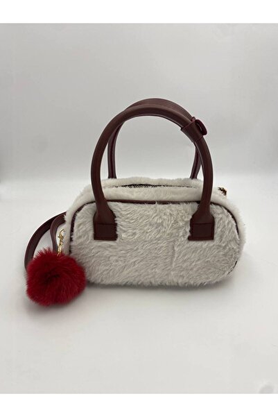 Marvelis Bahrey Plush Hand and Shoulder Women's Bag
