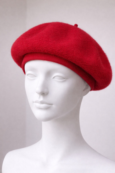 Store Ressam bere ressam şapka Angora kışlık