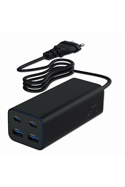 Gembird Φορτιστής τοίχου TA-UC-2A2C-PD100-01-BK, 2A, μαύρος