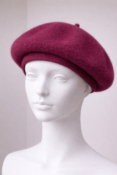 Store قبعة رسام للرسم، قبعة أنجورا الشتوية