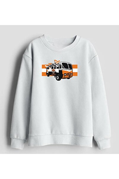 Bestteks تي شيرت رياضي باللون البرتقالي والأبيض لمشجعي فريق ديبلاسمان أوتوبس