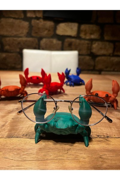 Della Pen Holder Crab Design Handcrafted Custom Bioplastic