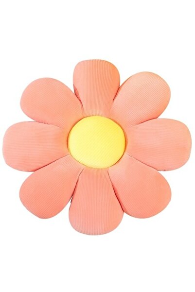 Ronyes Pernă de șezut cu flori, Ronyes®, 38x38cm, roz