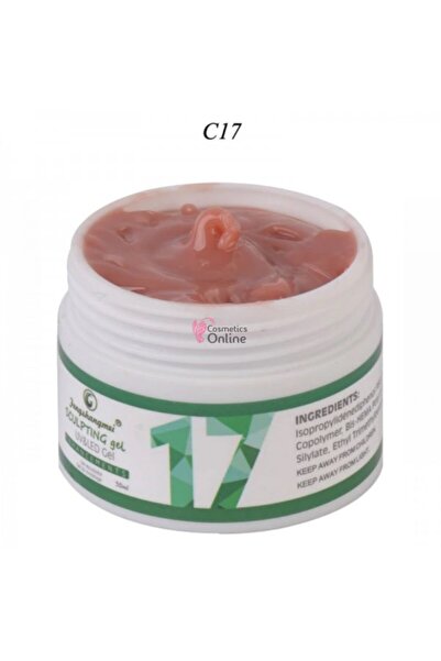 FSM Gel UV / LED Sculpting Gel de constructie, 15ml - 17 Dusty Rose