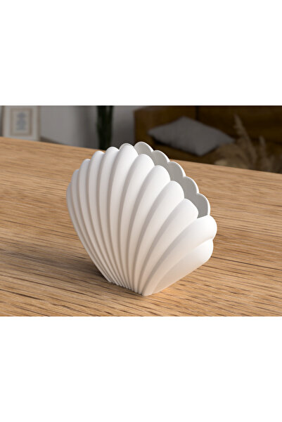 Della Sea Media Designed Decorative Vase |   Handmade |   Corn Starch Based B...