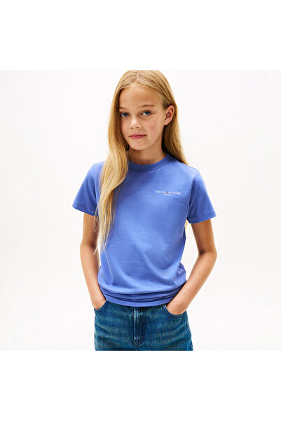 Tommy Hilfiger Mini Corp Çocuk Mavi T-Shirt