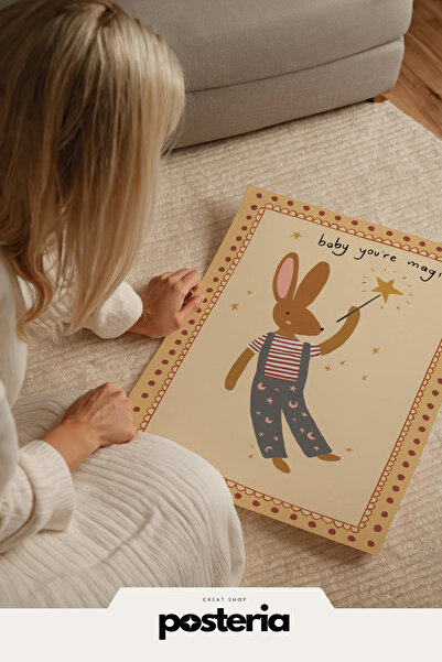 Posteria İskandinav, Bebek Ve Çocuk Odası, Bohem Çocuk Odası Dekoru, Çocuk Od...