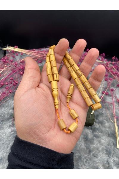 Kttesbihaksesuar 7x11 mm KESME ZEYTİN AĞACI TESBİH