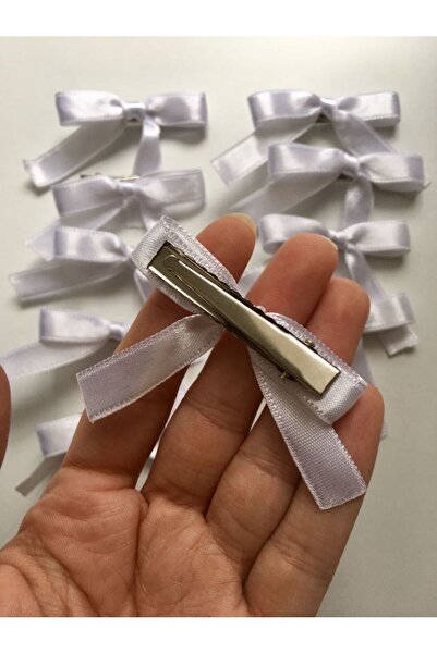 Massaltay مجموعة مشابك شعر نسائية من الساتان على شكل فيونكة صغيرة مكونة من 6 ...