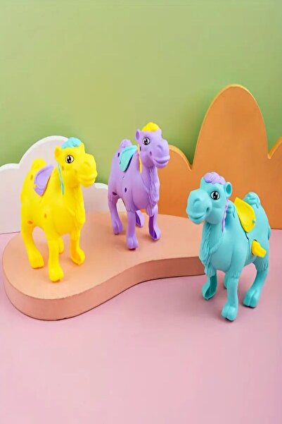 Hyd 1 Adet Oyuncak Kurmalı Deve Eğlence Aktivite Bebek Oyuncağı