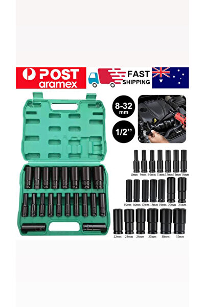 RUBİKOM HAVALI LOKMA TAKIMI SETLERİ 8-32 Arası 1/2 Lokma