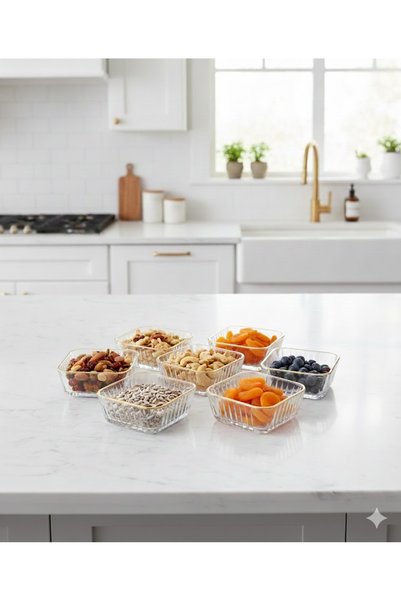 ÇNR Home Collection طقم أوعية ذهبية من 6 قطع من باشاباهتشي فريزيا